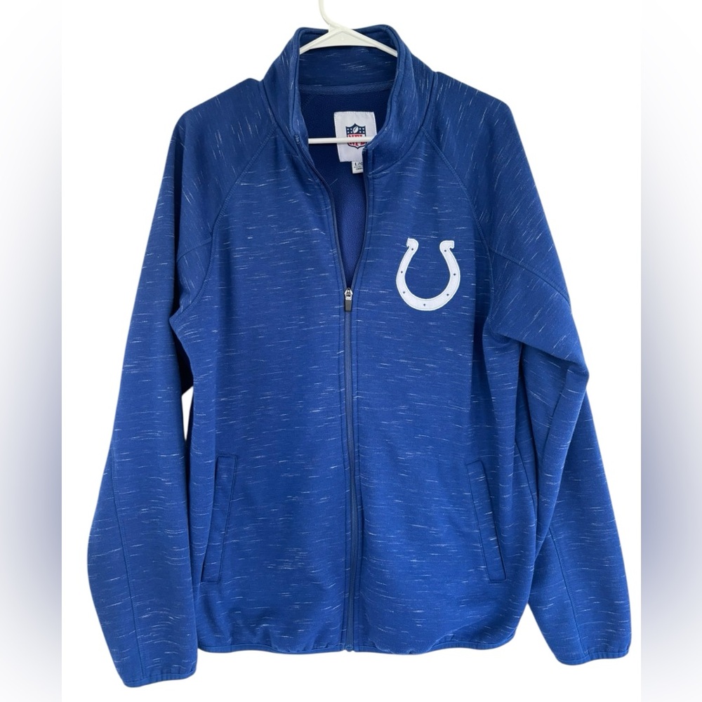 NFL Unisex Indianapolis Colts Zip Jacket Size Large